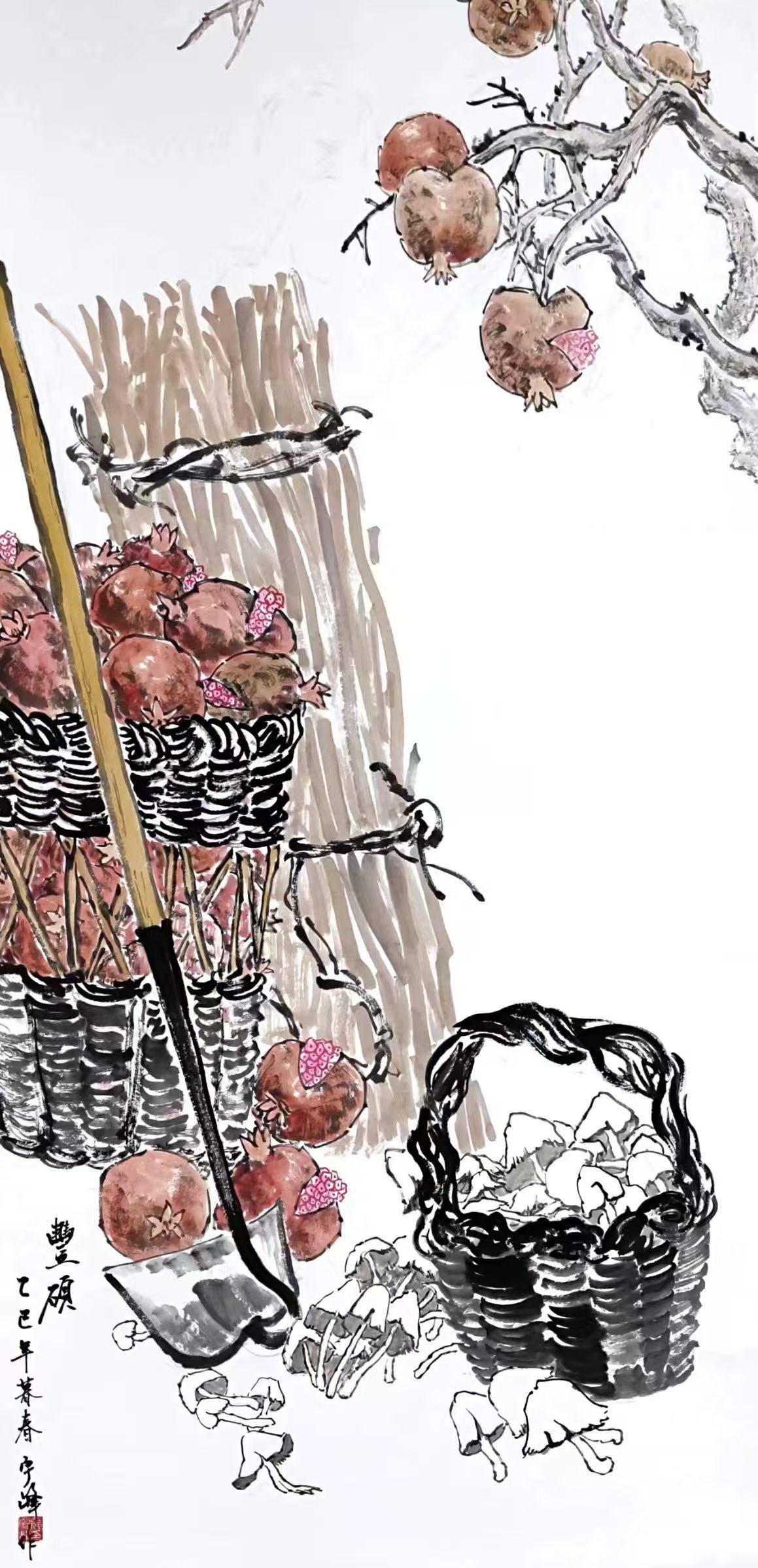 绘画二等奖 作者张宇峰 作品名称丰硕.jpg